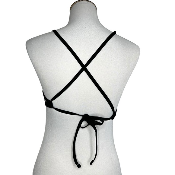 Jolyn Womens Tomcat Swim Bikini Top Size Large Strappy Tie Back Beach Swimwear - Picture 2 of 6